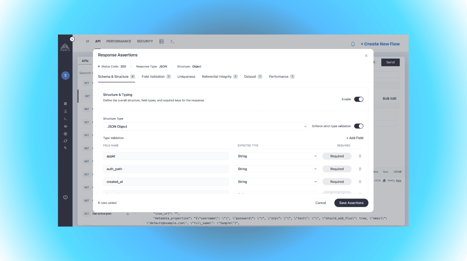 Assertions & Validations