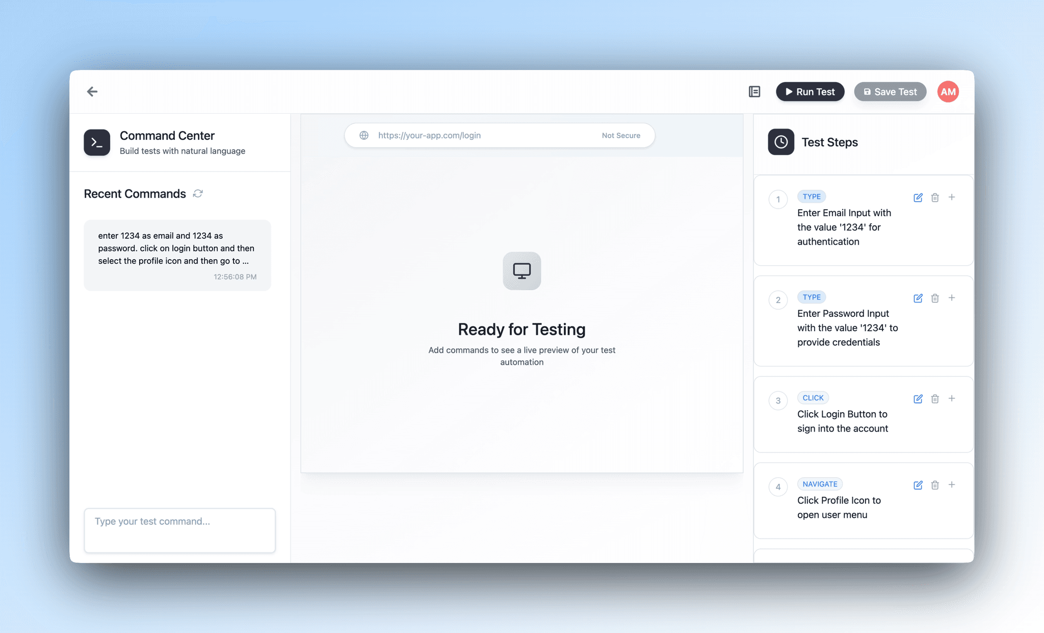 Maeris Terminal Interface
